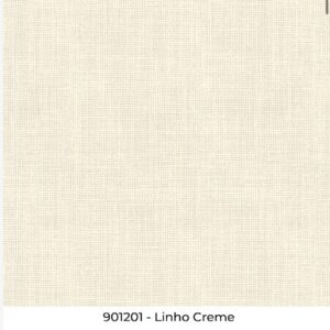 Tricoline 100% algodão Linho Creme