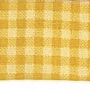 Tricoline 100% algodão Xadrez Amarelo