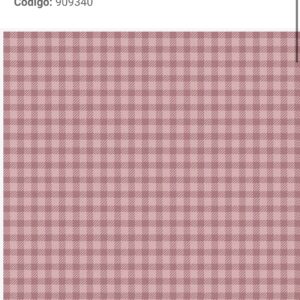 Tricoline 100% algodão Xadrez Nude