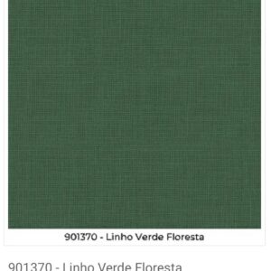 Tricoline 100% algodão Linho Verde Floresta