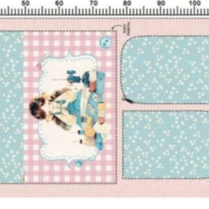 Tricoline 100% algodão Capa Máquina de Costura