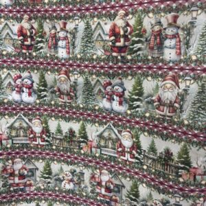 Tricoline 100% algodão Faixa Natal