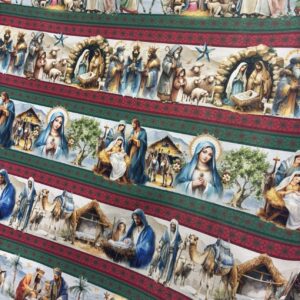 Tricoline 100% algodão Faixa Natal