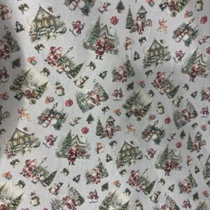 Tricoline 100% algodão Papai Noel