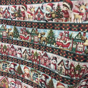 Tricoline 100% algodão Faixa Natal