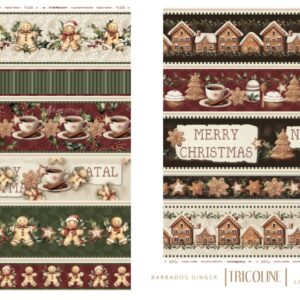 Tricoline 100% algodão Faixa Natal