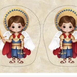 Tricoline 100% algodão Naninha Arcanjo Miguel