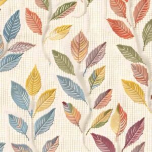 Sarja 100% algodão Folhas