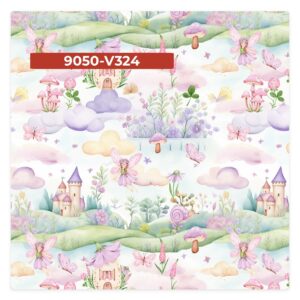 Tricoline 100% algodão Fadas