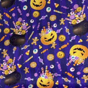 Tricoline 100% algodão Halloween