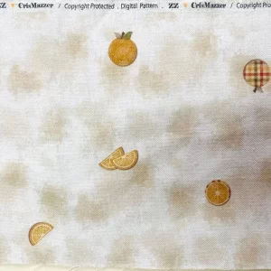 Pano de Copa 100% algodão Laranja