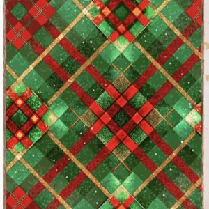 Tricoline 100% algodão Xadrez Natal