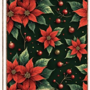 Tricoline 100% algodão Flor Natal