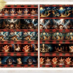 Tricoline 100% algodão Faixa Natal