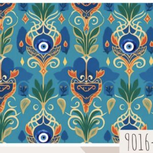 Tricoline 100% algodão Olho Grego