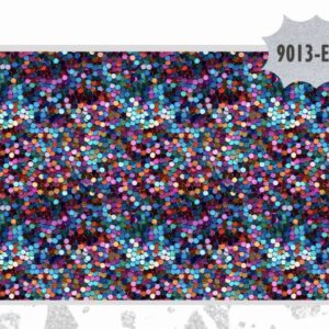 Tricoline 100% algodão Confetes Colorido