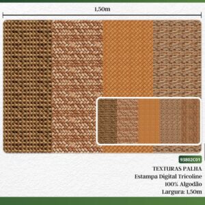 Tricoline 100% algodão Faixa Compose