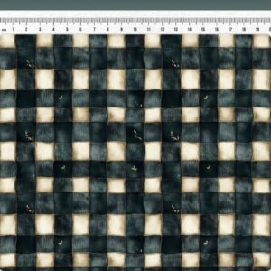 Tricoline 100% algodão Xadrez Verde