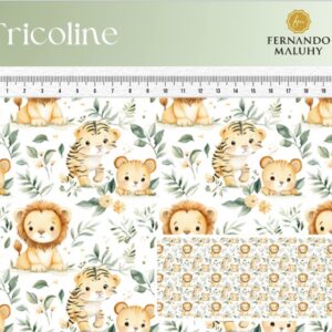 Tricoline 100% algodão Safari