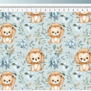 Tricoline 100% algodão Leão