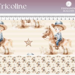 Tricoline 100% algodão Boiadeiro