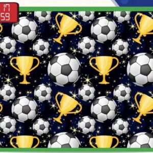 Tricoline 100% algodão Bolas Futebol