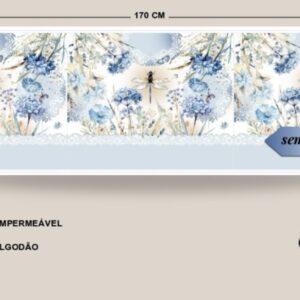 Sarja 100% algodão Jogo Americano 3 Unidades