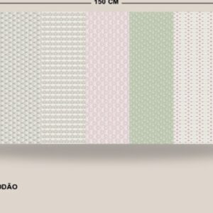 Tricoline 100% algodão Faixa Compose