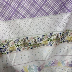 Tricoline 100% algodão Faixa Páscoa