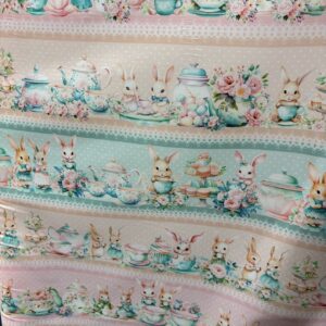 Tricoline 100% algodão Faixa Páscoa