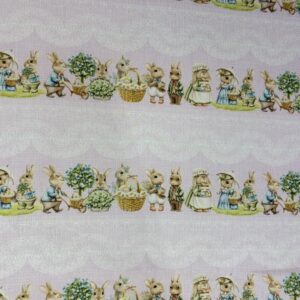 Tricoline 100% algodão Faixa Páscoa