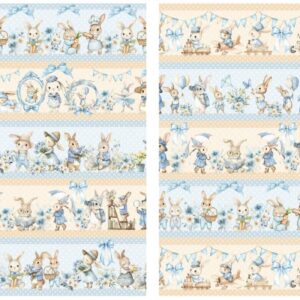 Tricoline 100% algodão Faixa Páscoa