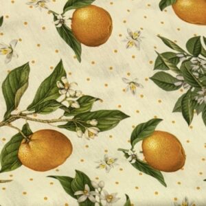 Tricoline 100% algodão Tangerina Bege