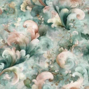 Tricoline 100% algodão Arabescos