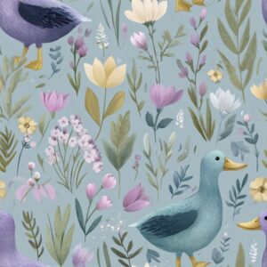 Tricoline 100% algodão Patos