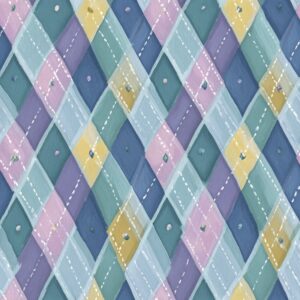 Tricoline 100% algodão Losangos