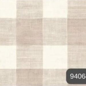 Sarja Digital 100% algodão Hidrorepelente Xadrez Bege