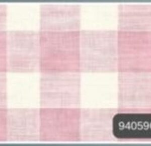 Tricoline 100% algodão Xadrez Rosa