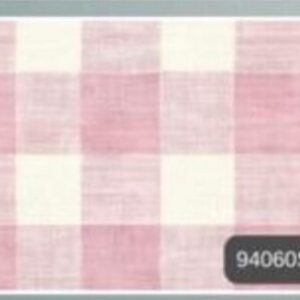 Sarja Digital 100% algodão Hidrorepelente Xadrez Rosa