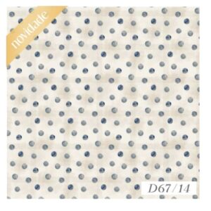 Tricoline 100% algodão Poa Azul