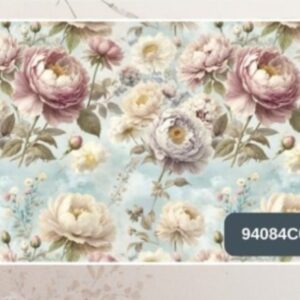 Tricoline 100% algodão  Floral