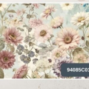 Tricoline 100% algodão  Floral
