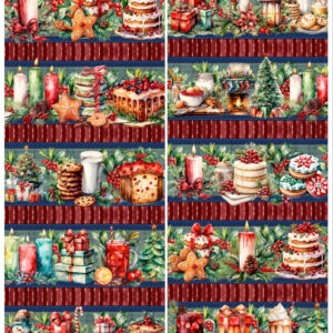 Tricoline 100% algodão Faixa Natal