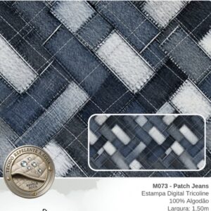 Matelassê Patch Jeans