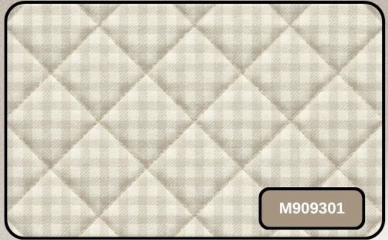 Matelassê Xadrez Creme
