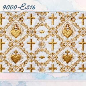 Tricoline 100% algodão Religioso