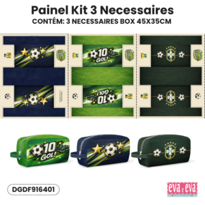 Sarja 100% algodão Kit Necessaires